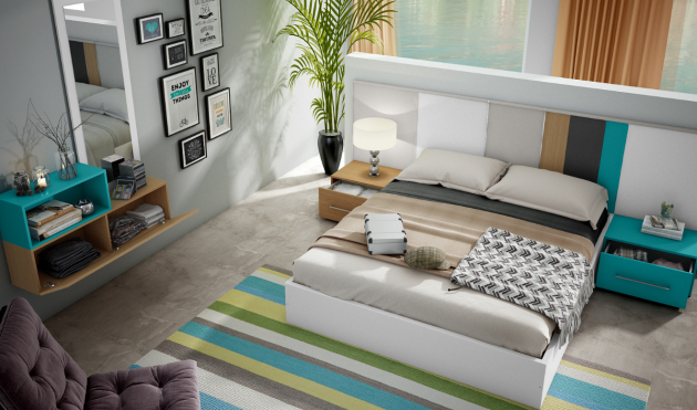 Paloma Bedroom Set: A Canvas of Comfort IH088