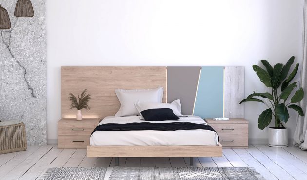 Cala Bedroom Set: Serene Ambiance ZN007