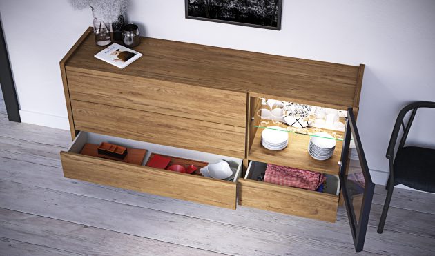 Colina Buffet Media Unit CL030