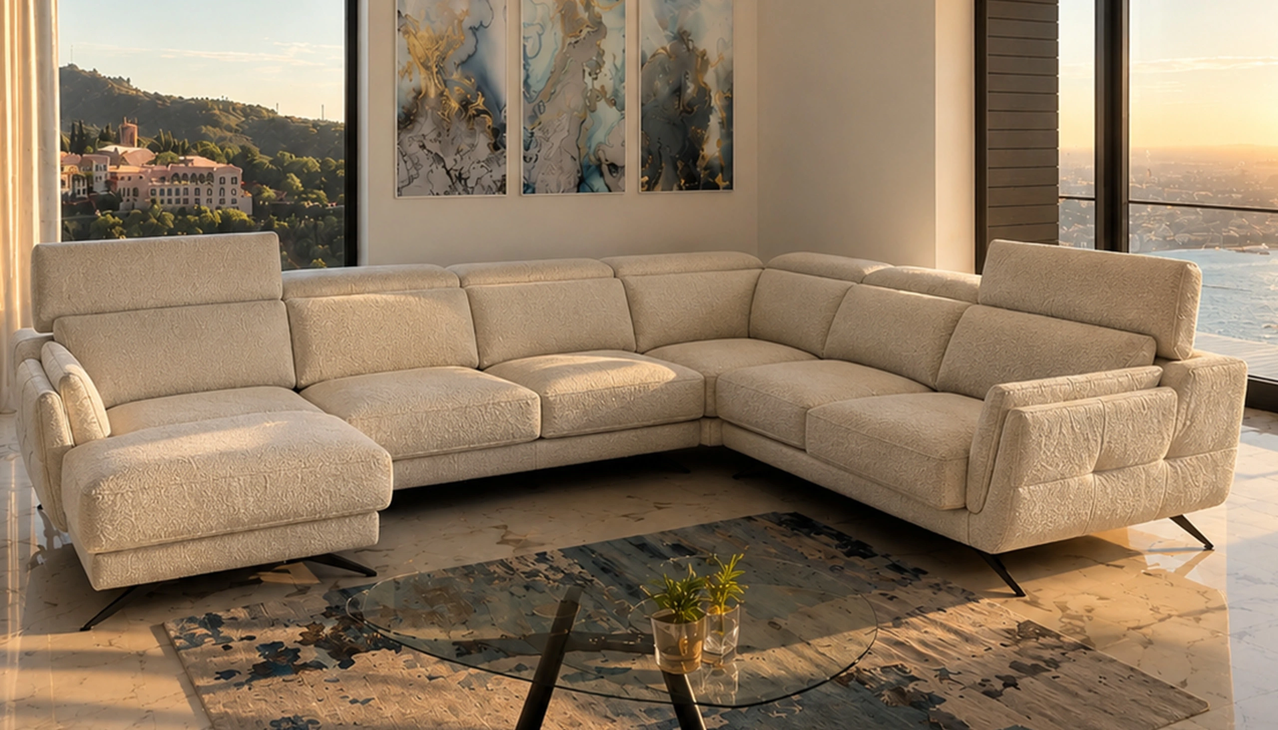Ronda Sectional Sofa